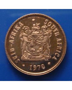 South Africa Cent1970 km# 82  Proof
