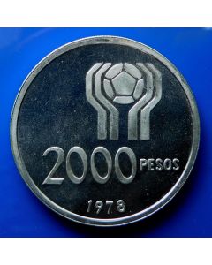 Argentina  2000 Pesos1978km# 79  Schön# 79 