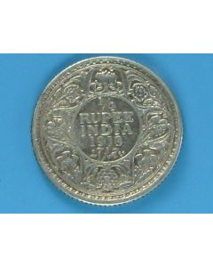 India-British-Colony  ¼ Rupee 1918c km#518 