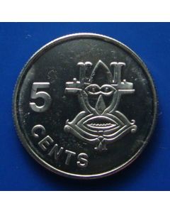 Solomon Islands  5 Cents km# 26a 