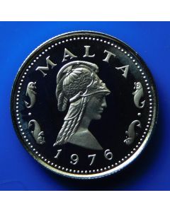 Malta 	 2 Cents	1976	 Proof - Penthesilea, Queen of the Amazons