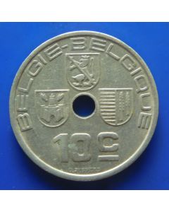 Belgium 	 10 Centimes	1939	Leopold III (BELGIE-BELGIQUE) km# 113.1