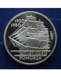 Poland 100 Zlotych1980 Pr#392