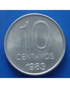 Argentina  10 Centavos1983km# 89   Schön# 89