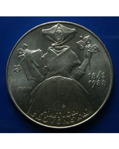 Czechoslovakia 	500 Korun	1988	 - 125th Ann. Of Matica Slovenska Institute – Silver