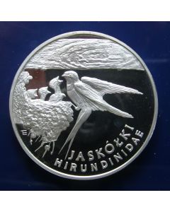 Poland 	 300000 Zlotych	1993	 Bam Sallo feeding young - Silver / Proof
