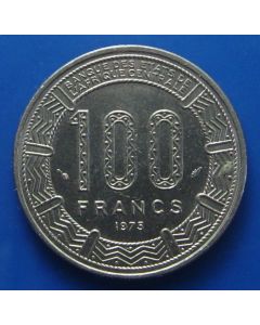 Congo Republic km# 2 100 Francs1975 