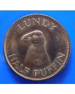 Lundy ½ Puffin1965 X# Tn5Proof