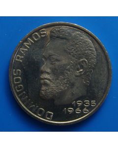 Cape Verde 	 20 Escudos	1982	 - Domingos Ramos