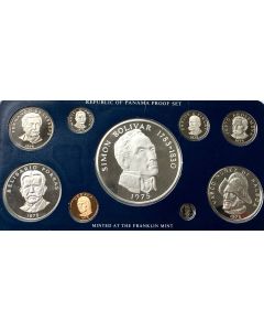 Panama	set	1975	Coin set