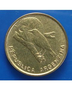 Argentina 	 ½ Centavo	1985	  - Rufous Homero - unc