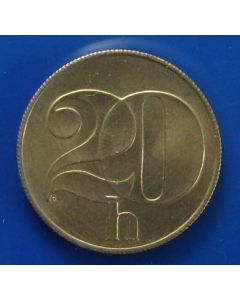 Czech slovak 20 Halerukm# 143 