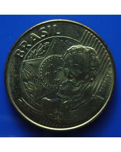 Brazil 25 Centavos2001 km# 650 