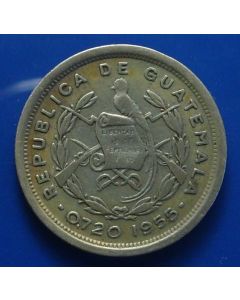 Guatemala  10 Centavos1955km#256.1