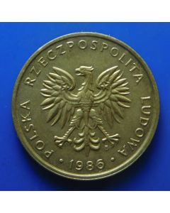 Poland 	 5 Zlote	1986