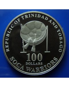 Trinidad & Tobago  100 Dollars2006 km# 64 