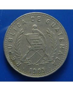 Guatemala 	 10 Centavos	1983
