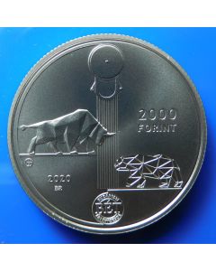 Hungary 2000 Forint2020 km# new