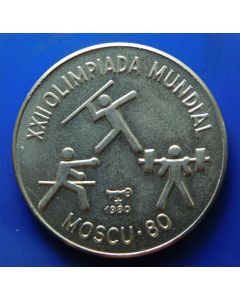Cuba  Peso	1980	 22nd. Olympic Games, in Moscow