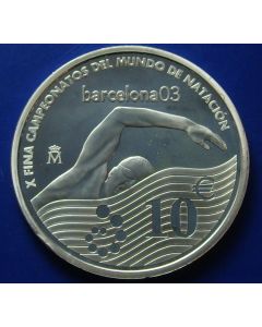 Spain  10 Euro2003 km#1094 