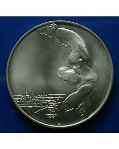 Czech slovak 	100 Korun	1991	 - 150th Ann. Birth of A. Dvorak - Silver