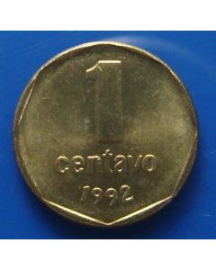 Argentina  Centavo1992km# 113    Schön# 108