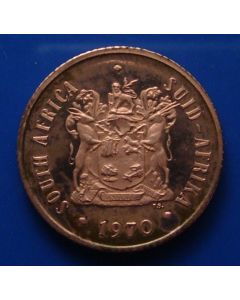 South Africa 2 Cents1970 km# 83  Proof