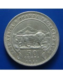 East Africa  50 Cents1911km# 9   Schön# 13