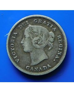 Canada 5 Cents 1900 km#  2