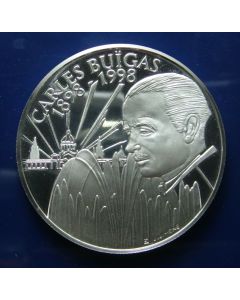 Spain / Catalonia	 25 Euro	1998	Carles Buigas – Silver