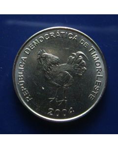 East Timor 10 Centavos2004 km# 3 