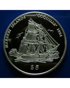 Kiribati 5 Dollars1999