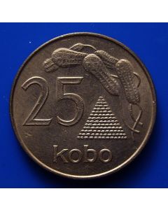 Nigeria  25 Kobo1991km# 11a 