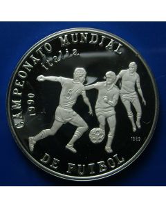 Carib.C.	 5 Pesos	1989	- Italy games - Silver