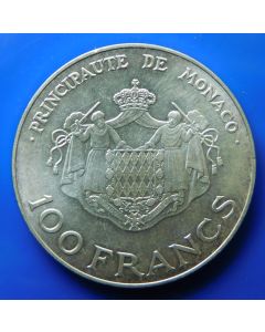 Monaco 	 100 Francs	1982	 Heir Apparent Prince Albert