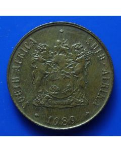 South Africa 2 Cents km# 83 