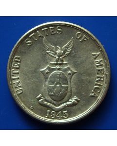 Philippines  20 Centavos1945 km# 182