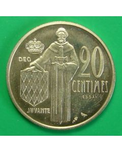 Monaco  20 Centimes1962E46 Essai*