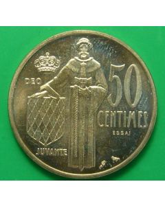 Monaco  50 Centimes1962E49 Essai*