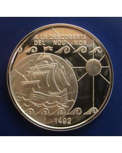 Andorra 	10 Diners	1992	 - Discovery  of the New World - Proof / Silver