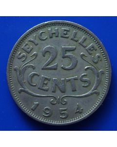 Seychelles  25 Cents km#11 