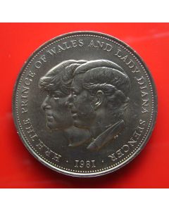 Great Britain 25 New Pence1981 km# 925  