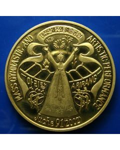 Korea  1 Won 2002	 Arirang Dancer - Proof