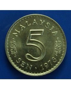 Malaysia 	 5 Sen	1973	 -  Parliament house