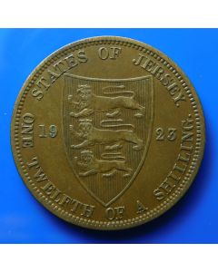 Jersey 1/12 Shilling1923km# 12