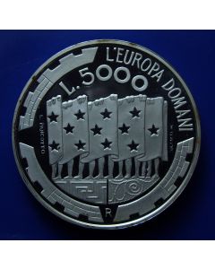 San Marino 5000 Lire1999 km# 410 