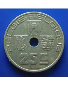 Belgium 	 25 Centimes	1938	Léopold III (BELGIE-BELGIQUE) km# 115.1