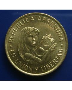 Argentina 	 50 Centavos	1996	  - 50th Ann. UNICEF