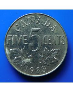 Canada 5 Cents1933km# 29   Schön# 28