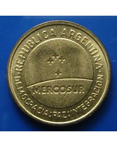 Argentina  50 Centavos1998km# 124   Schön# 126